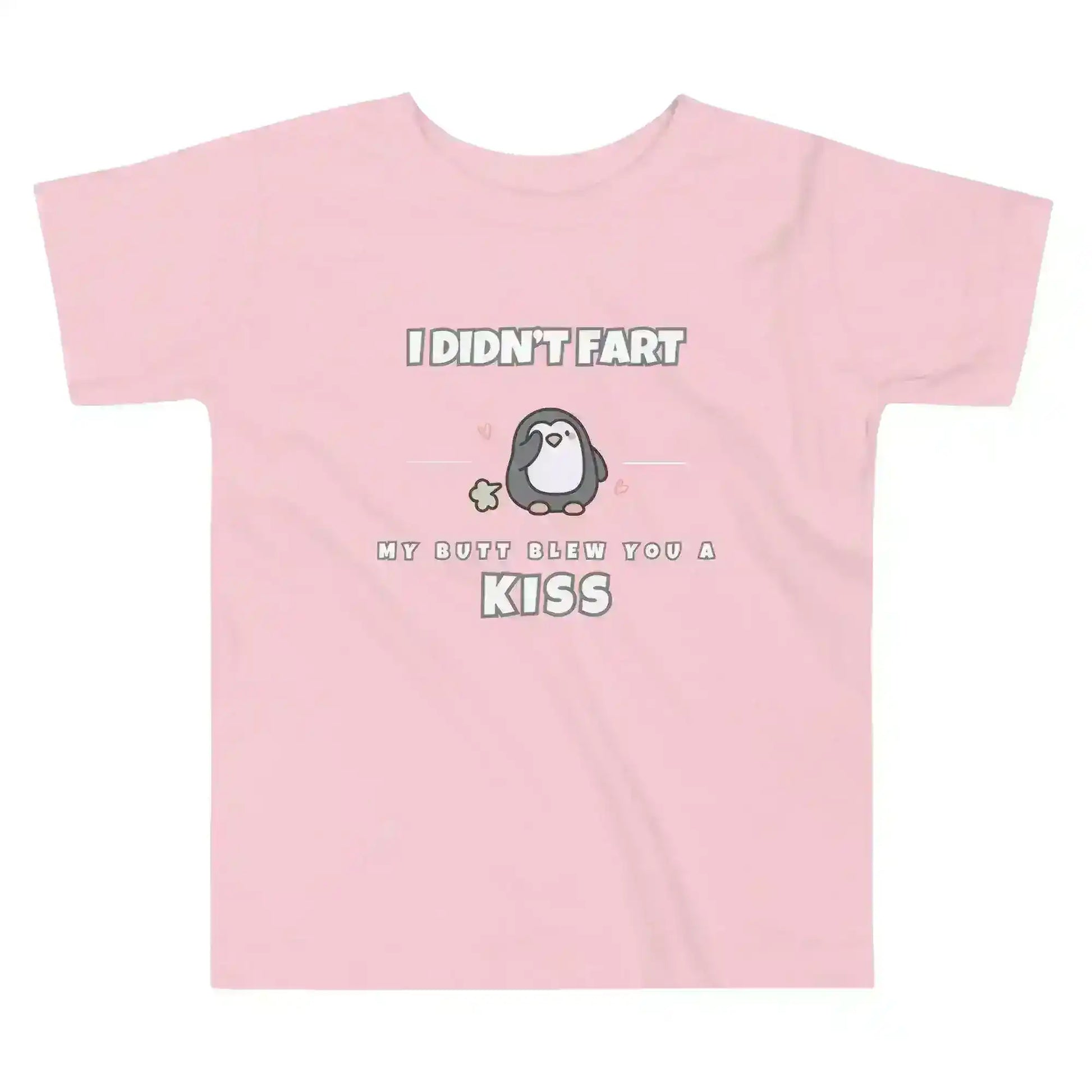 Penguin Toots Butt Kiss Toddler Tee - Cady Creations