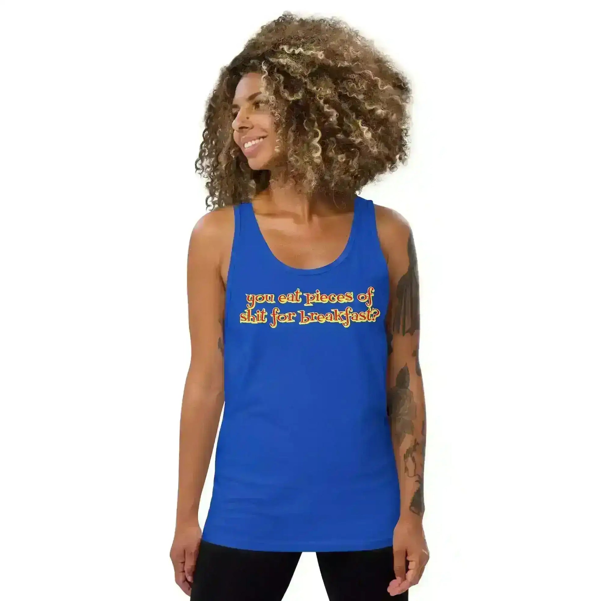 Pieces Of Shit For Breakfast - Mens Tank - Cady Creations