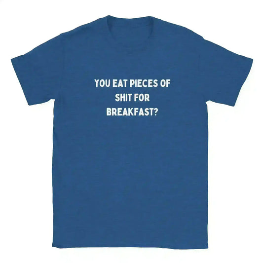 Pieces of Shit for Breakfast Happy Gilmore - Unisex Tee - Cady Creations