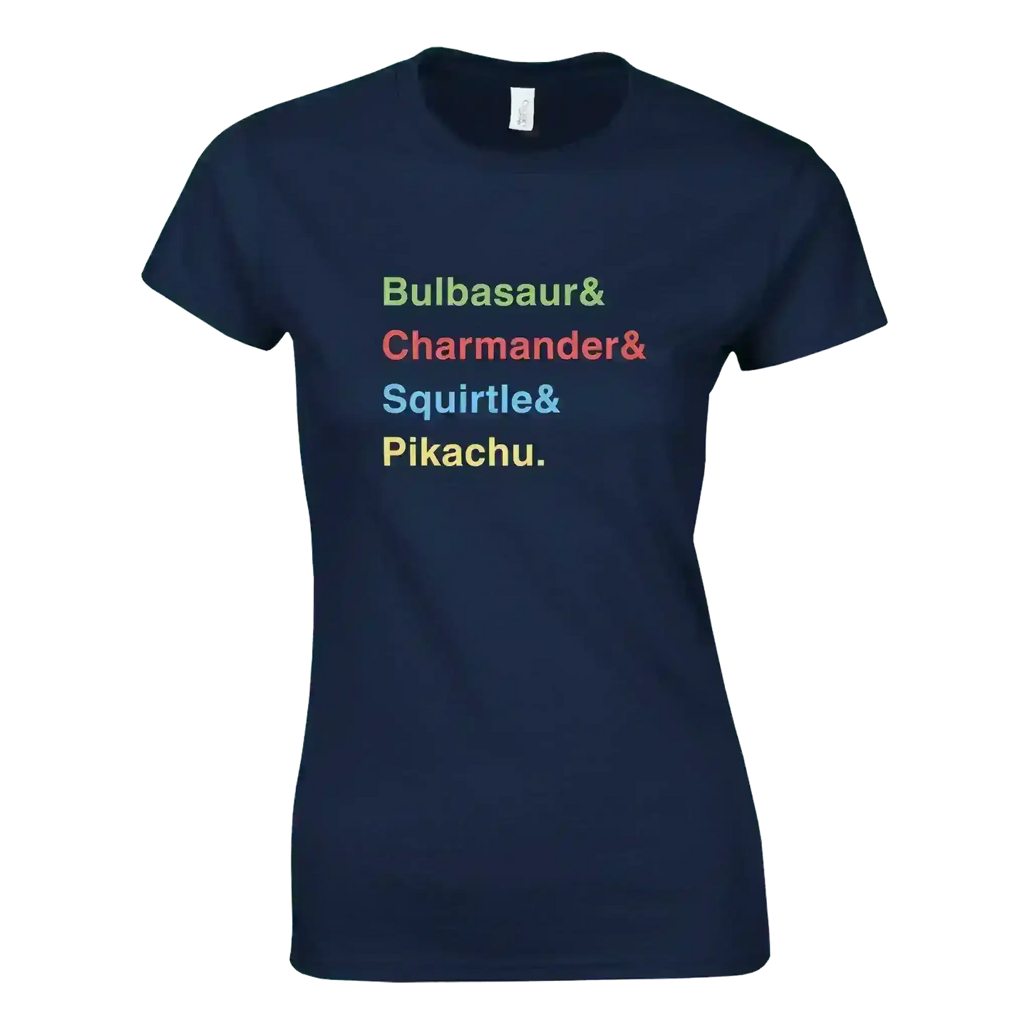 Pokemon Starters - Fitted Tee - Cady Creations