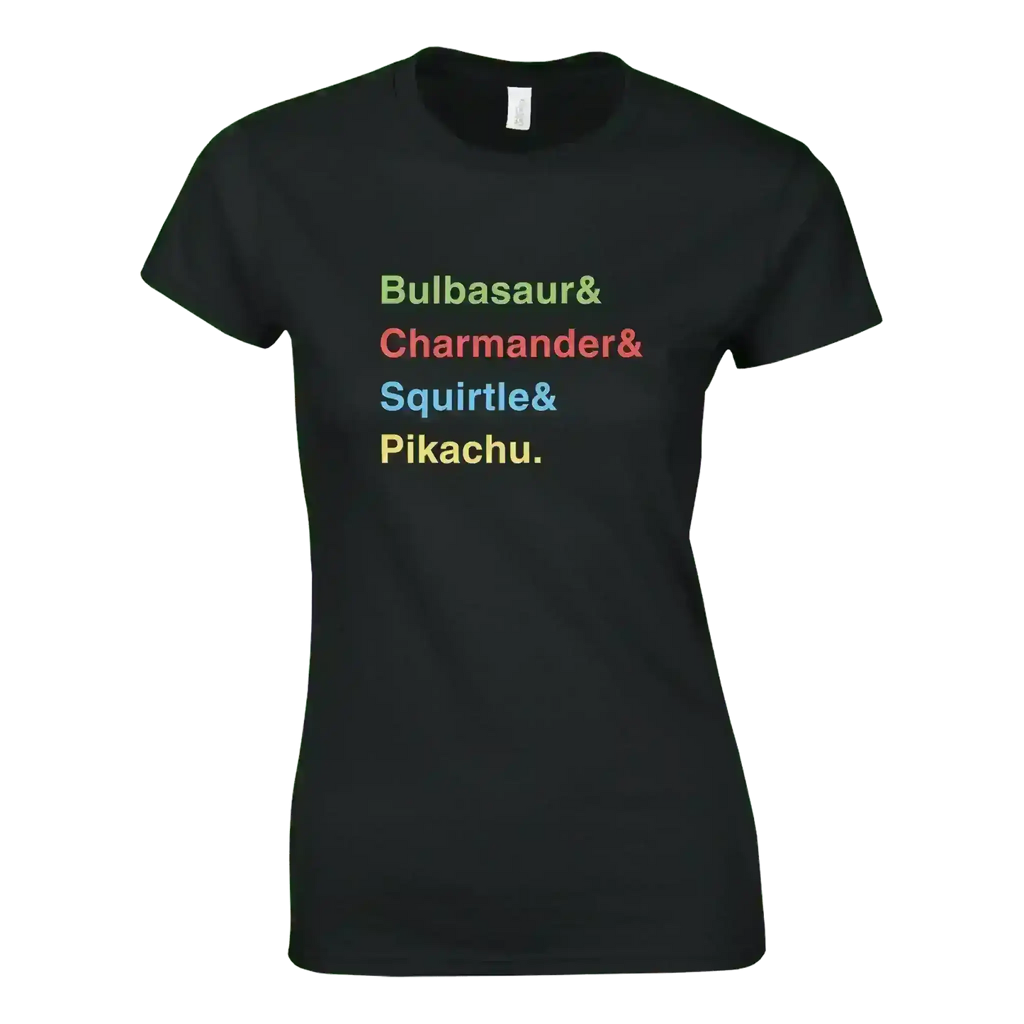 Pokemon Starters - Fitted Tee - Cady Creations