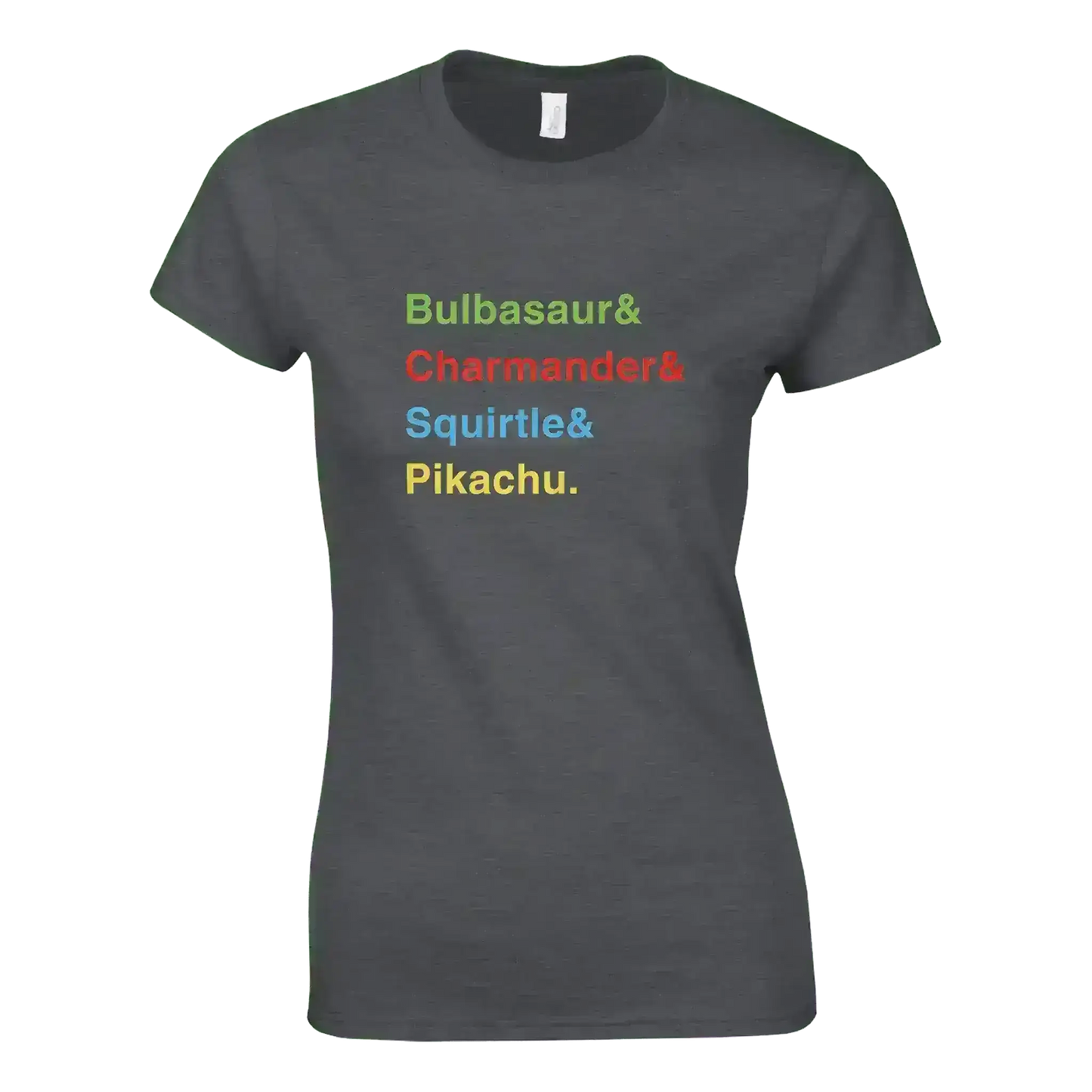 Pokemon Starters - Fitted Tee - Cady Creations