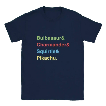 Pokemon Starters - Unisex Tee - Cady Creations