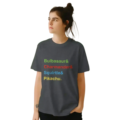 Pokemon Starters - Unisex Tee - Cady Creations