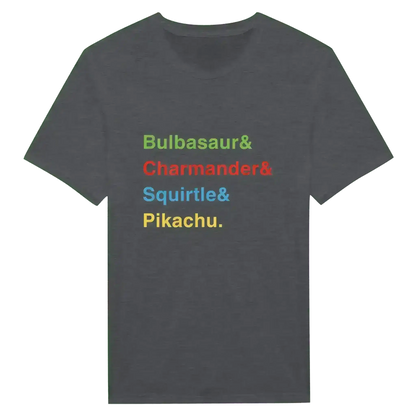 Pokemon Starters - Unisex Tee - Cady Creations