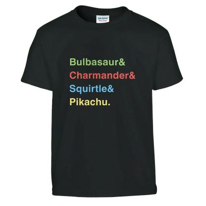 Pokemon Starters Youth Graphic Tee - Cady Creations