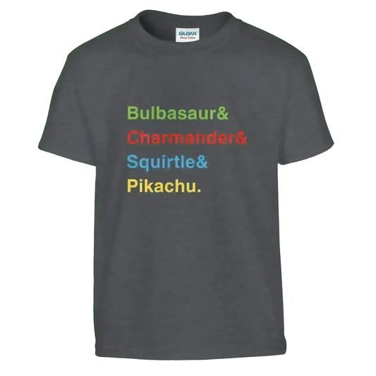 Pokemon Starters - Youth Tee - Cady Creations
