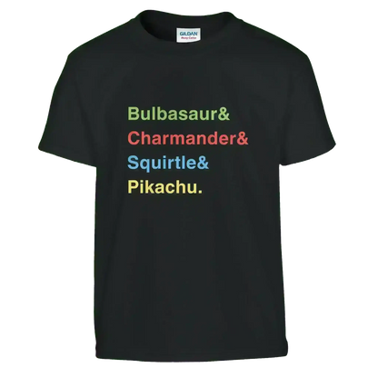 Pokemon Starters - Youth Tee - Cady Creations