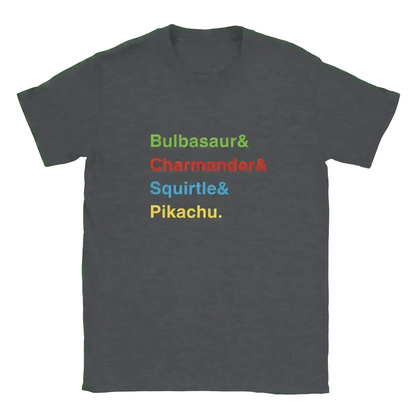 Pokemon Starters - Youth Tee - Cady Creations