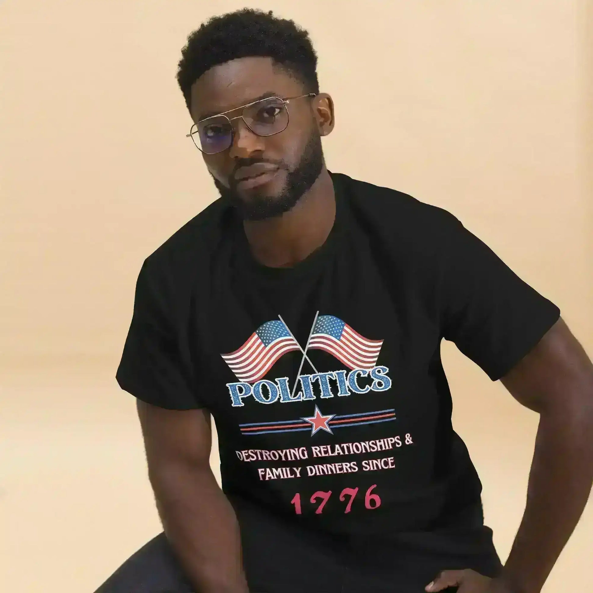 Politics Destroying Relationships -Unisex Tee - Cady Creations