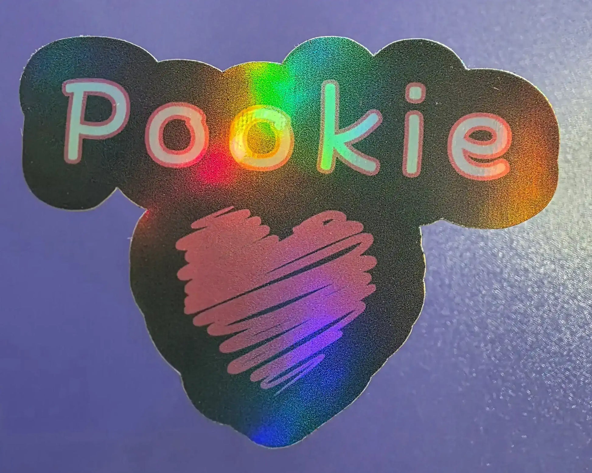  Pookie Heart - Premium Vinyl Sticker - Cady Creations