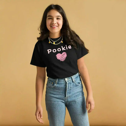 Pookie Heart Youth Graphic Tee - Cady Creations