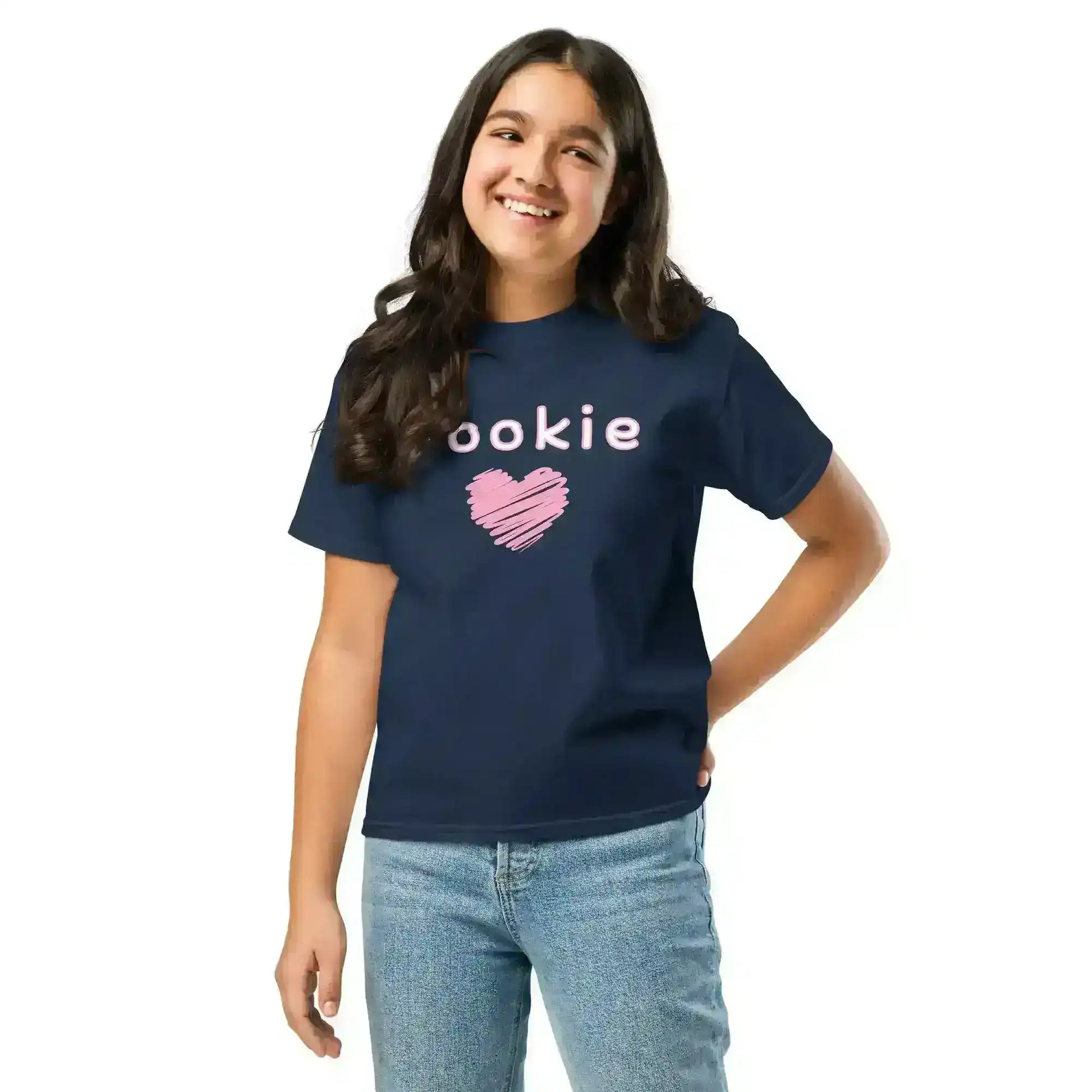 Pookie Heart Youth Graphic Tee - Cady Creations