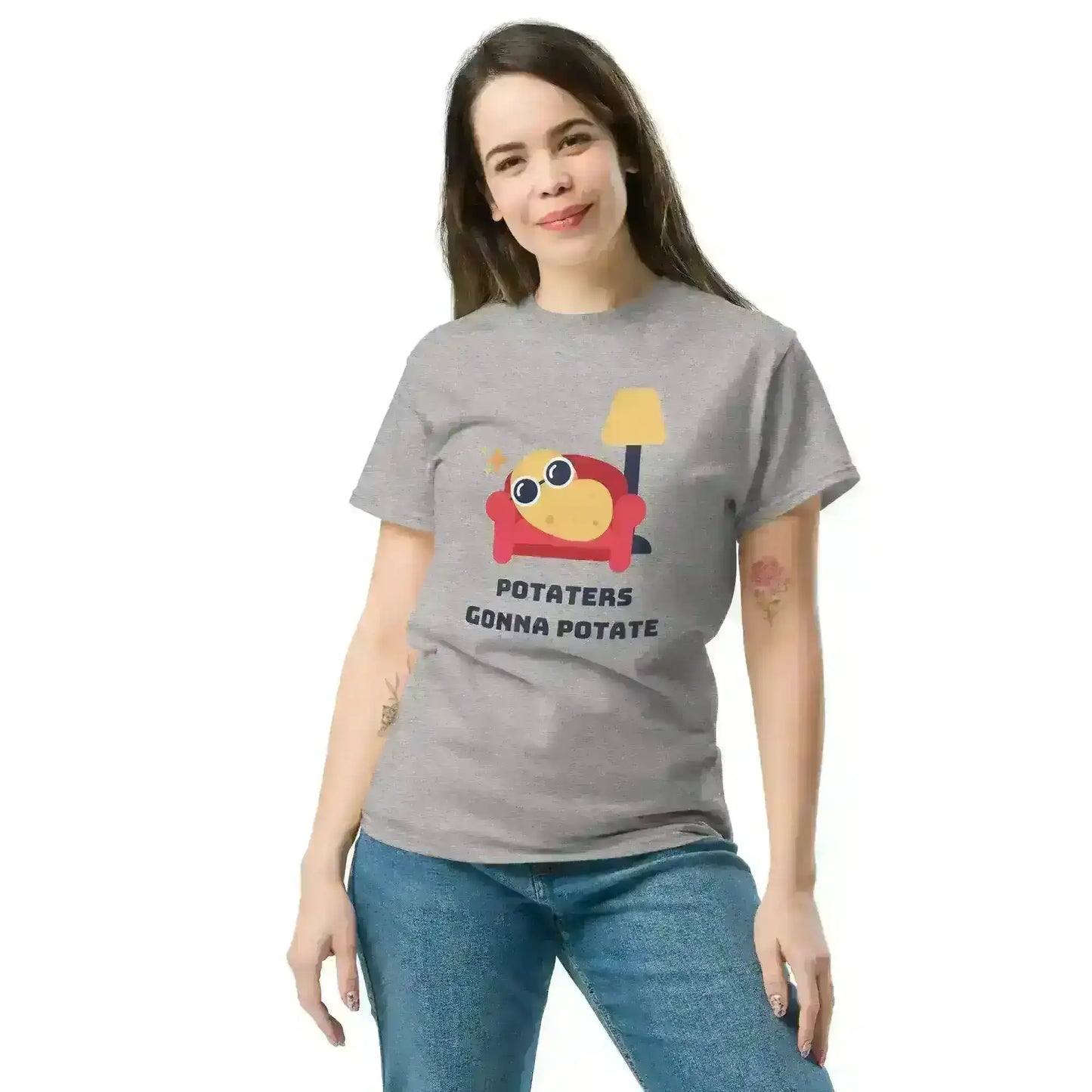 Potaters Gonna Potate - Unisex Tee - Cady Creations