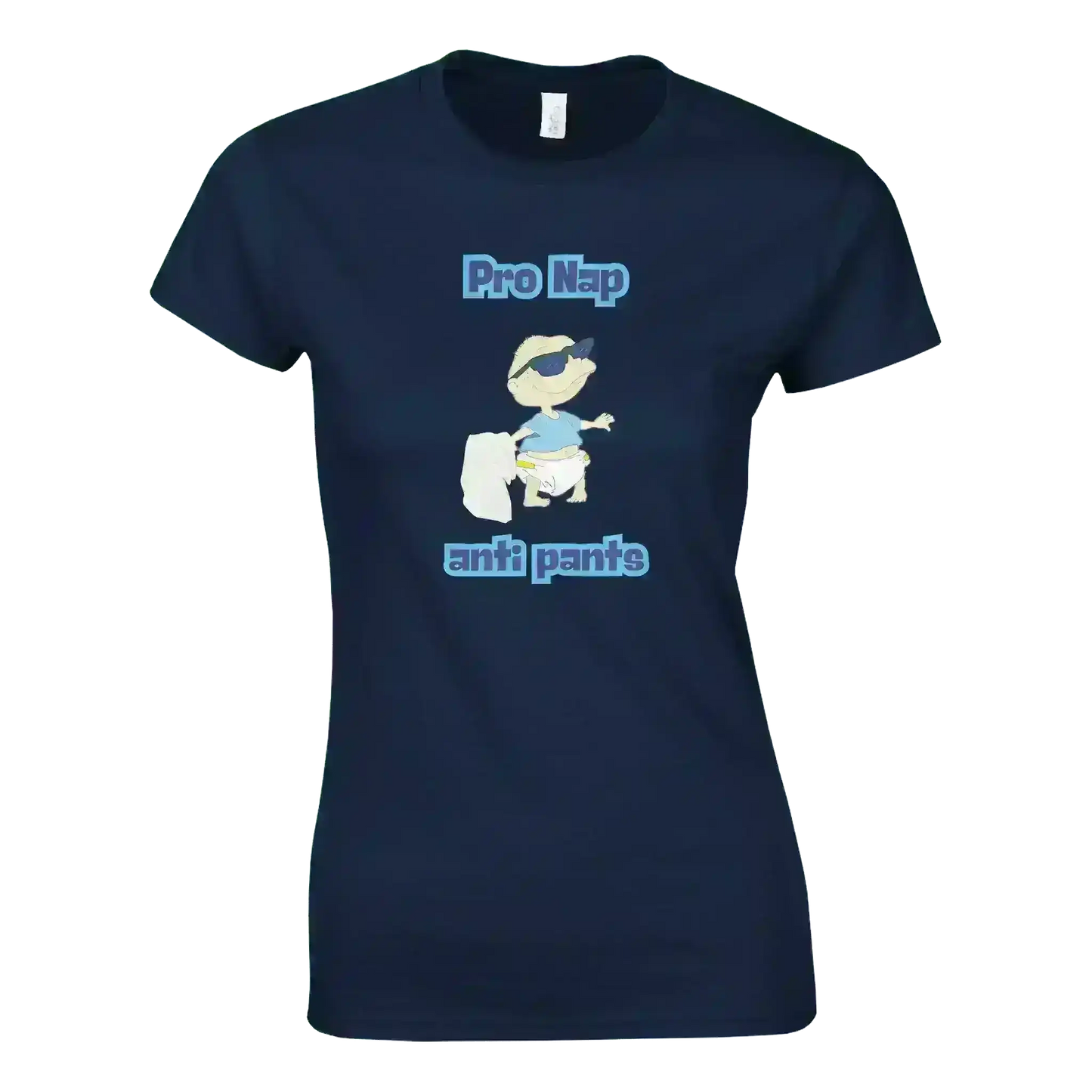Pro Nap Anti Pants Tommy Pickles - Fitted Tee - Cady Creations