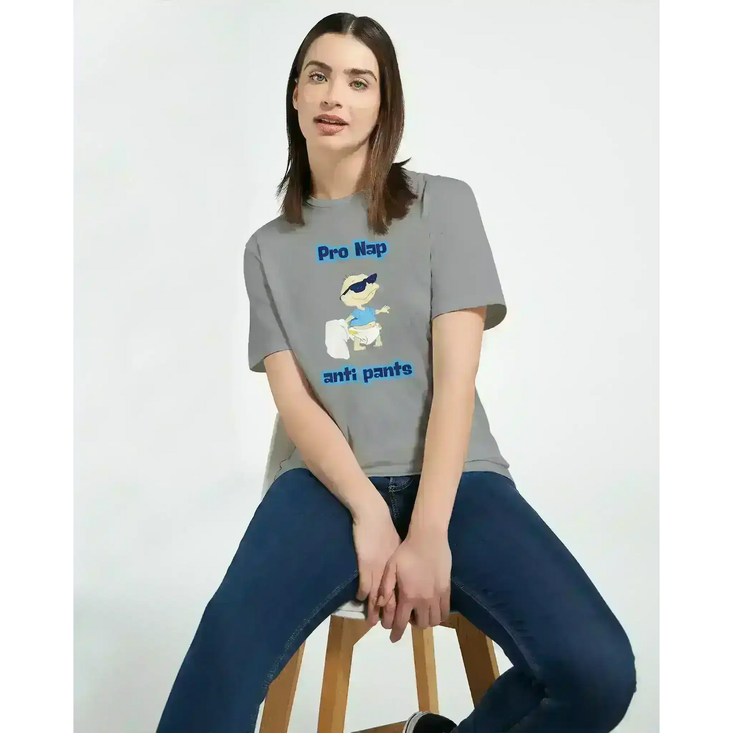 Pro Nap Anti Pants Tommy Pickles - Fitted Tee - Cady Creations