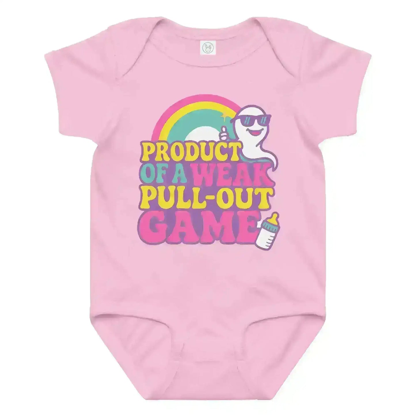 Product Of A Weak Pull-Out Game - Baby Onesie - Cady Creations