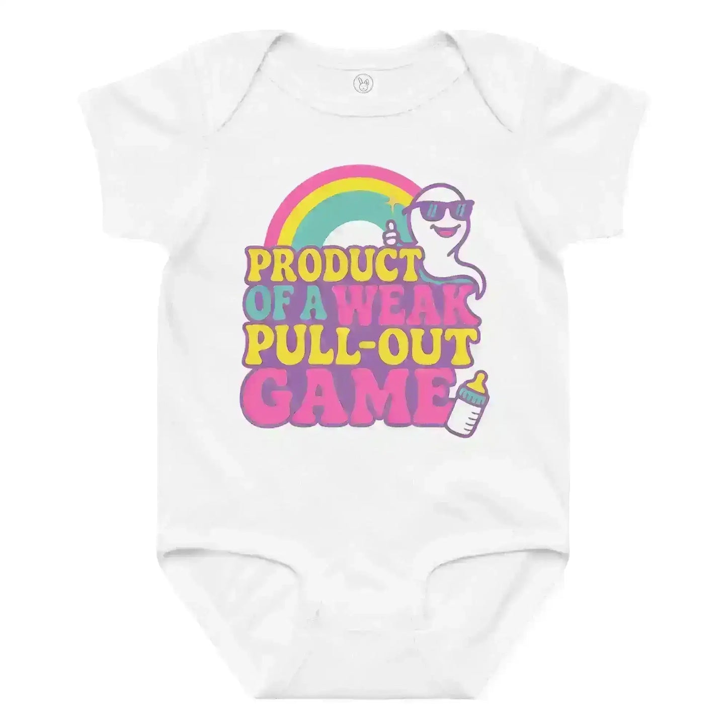 Product Of A Weak Pull-Out Game - Baby Onesie - Cady Creations