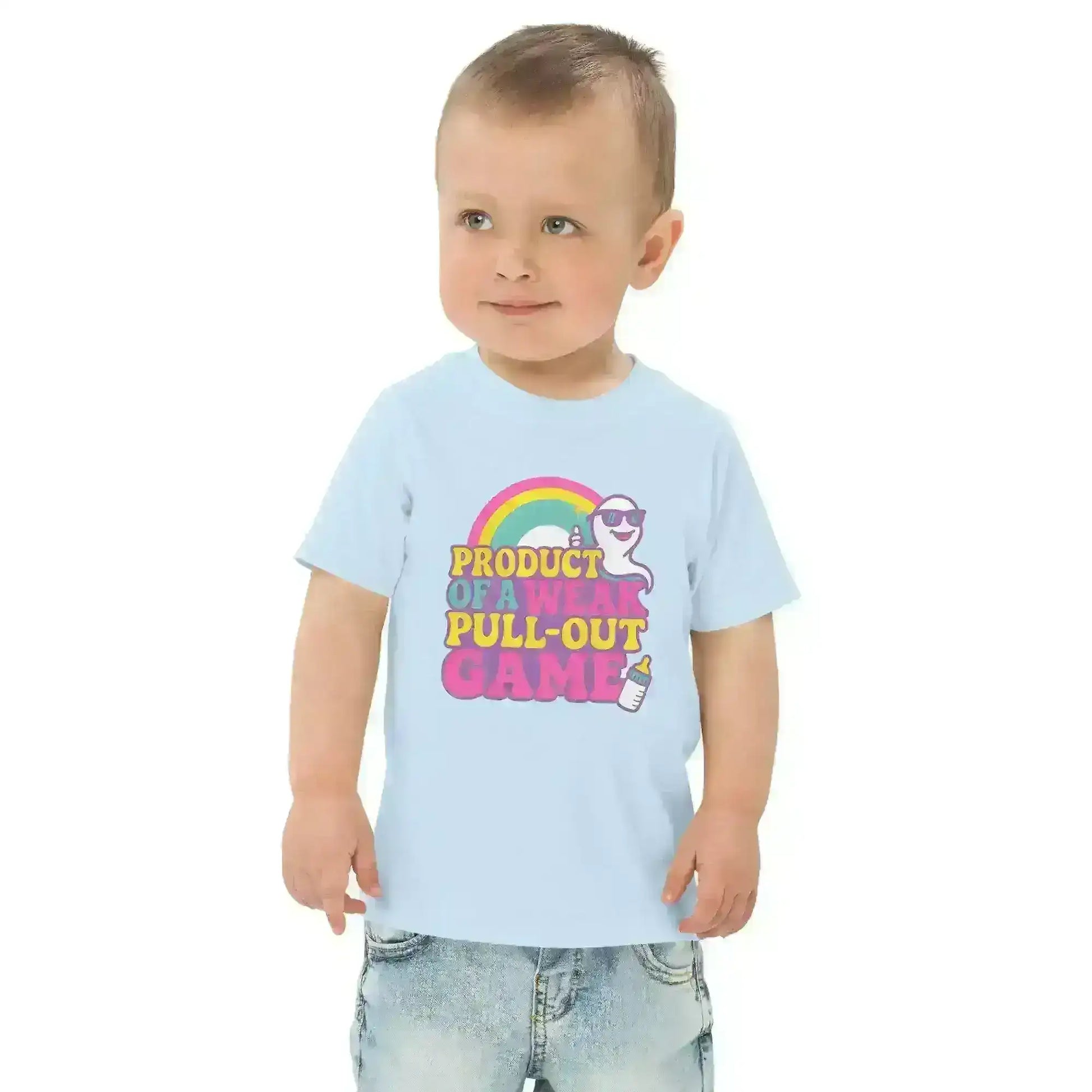 Product Of A Weak Pull-Out Game - Toddler Tee - Cady Creations