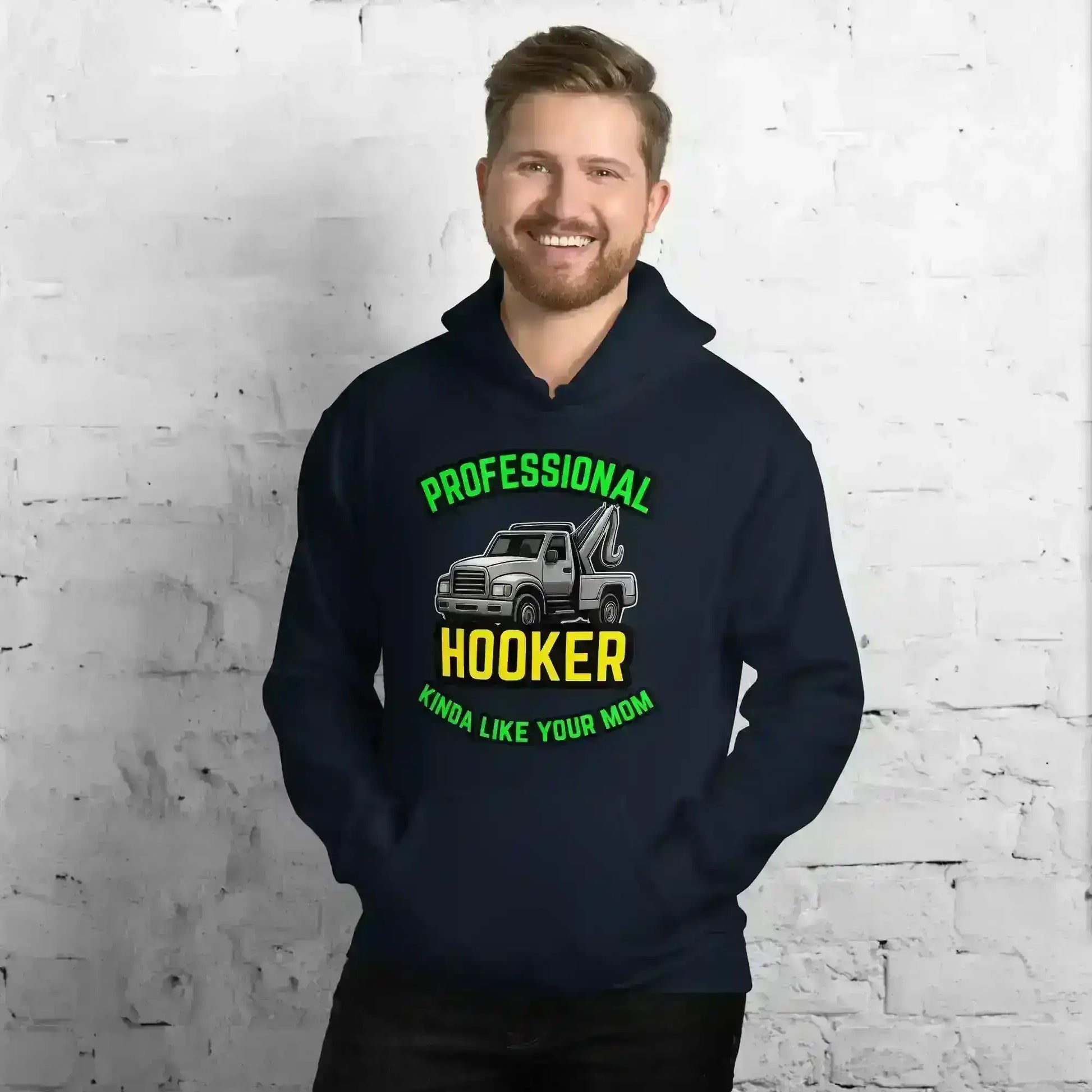 Professional Hooker Kinda Like Your Mom Pullover Hoodie - No Filter Collection - Cady Creations