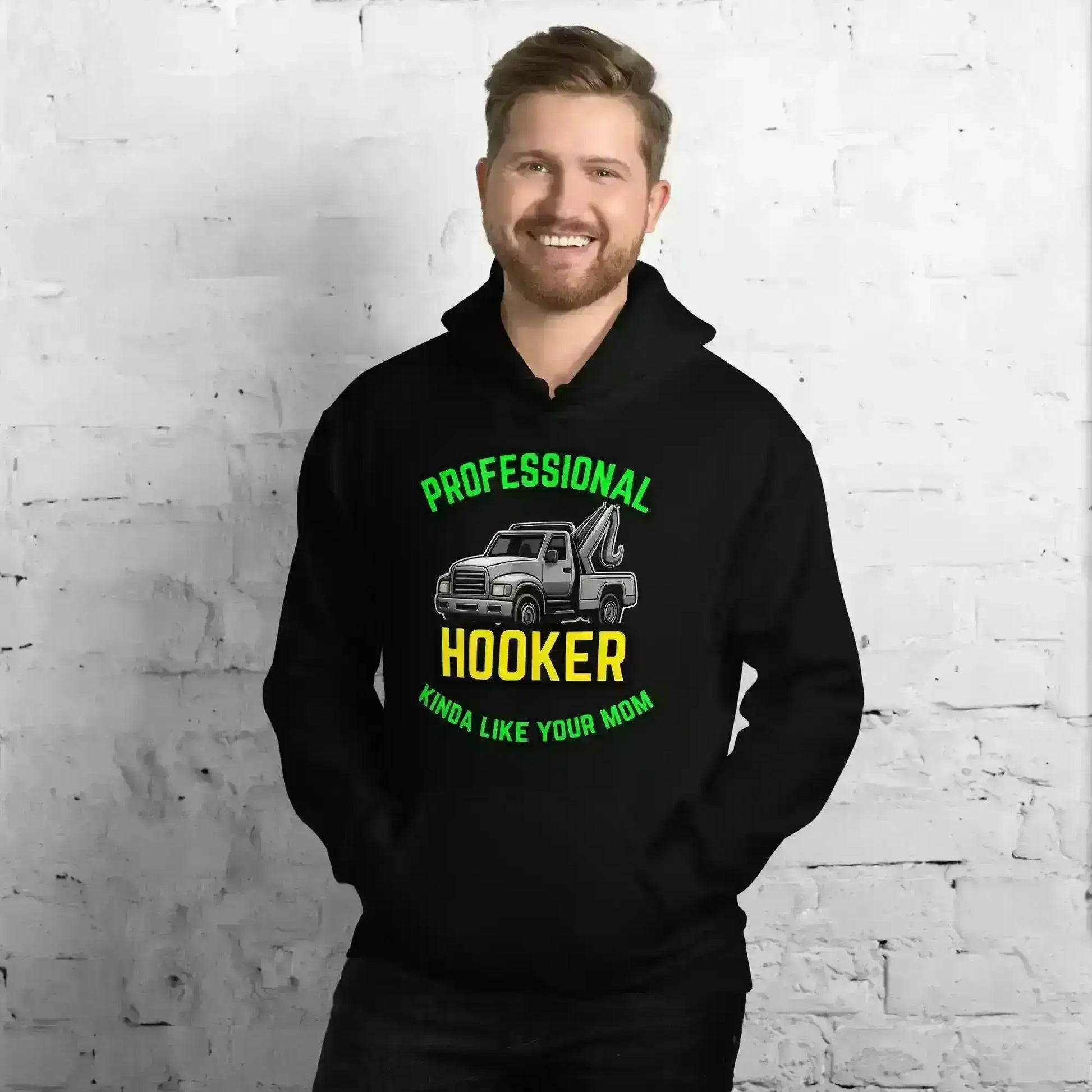 Professional Hooker Kinda Like Your Mom Pullover Hoodie - No Filter Collection - Cady Creations