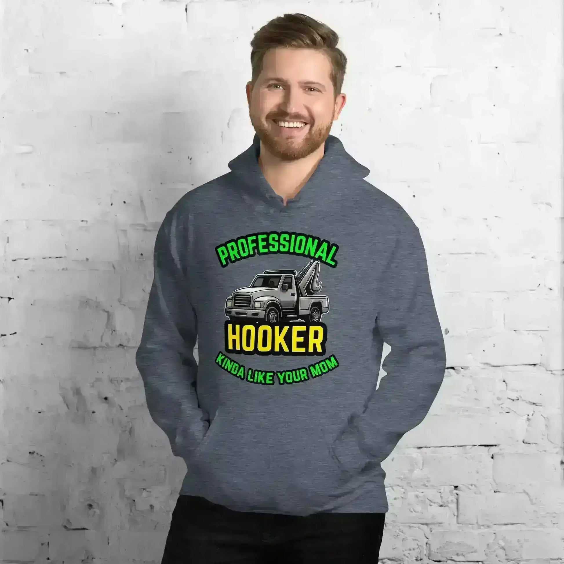 Professional Hooker Kinda Like Your Mom Pullover Hoodie - No Filter Collection - Cady Creations