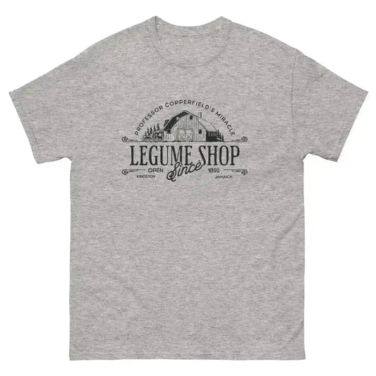 Professor Copperfield's Miracle Legume Shop - Unisex Tee - Cady Creations