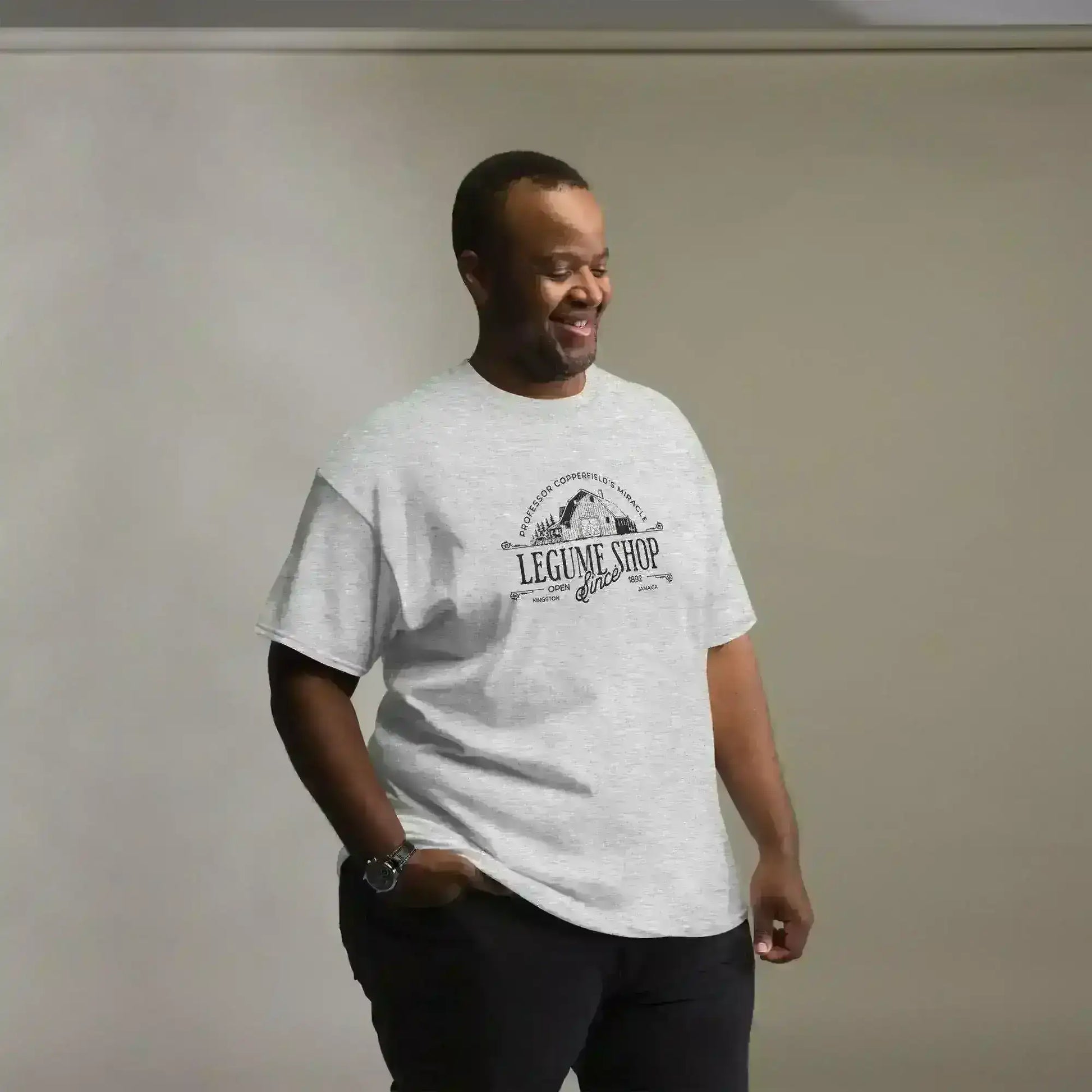 Professor Copperfield's Miracle Legume Shop - Unisex Tee - Cady Creations