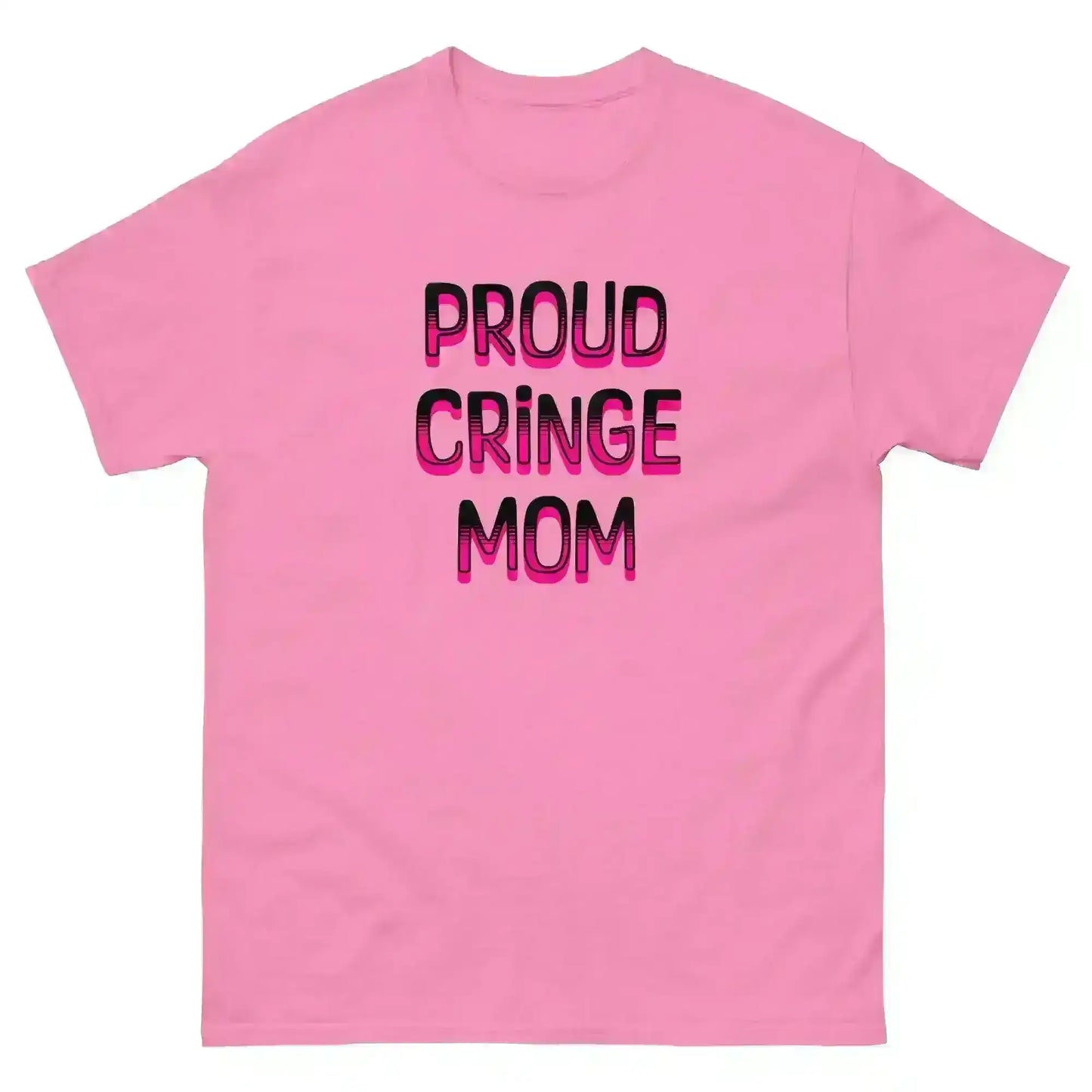"Proud Cringe Mom" - Family Chaos & Internet Core Unisex Tee - Cady Creations