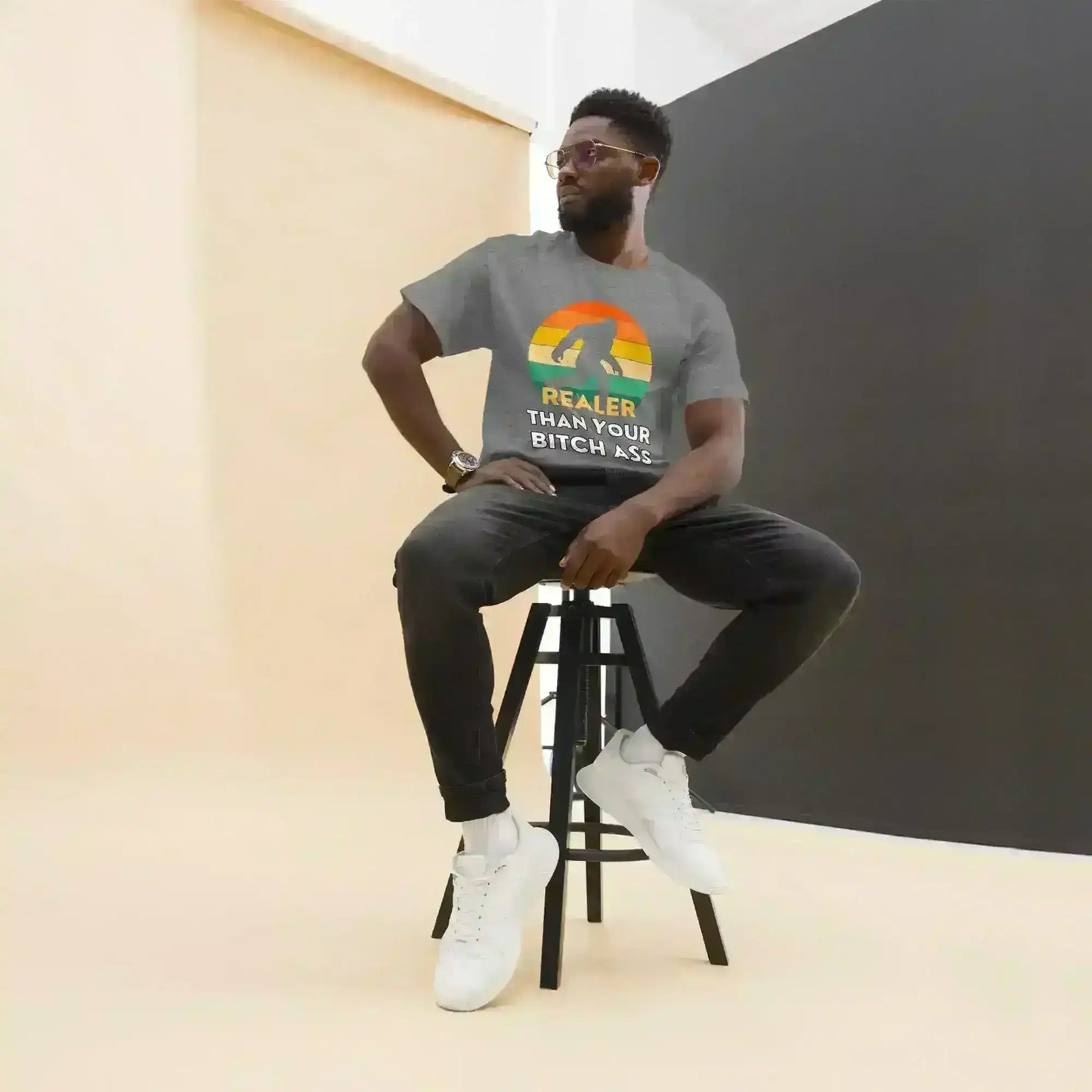 Realer Than Your Bitch A$s Bigfoot - Unisex Tee - Cady Creations
