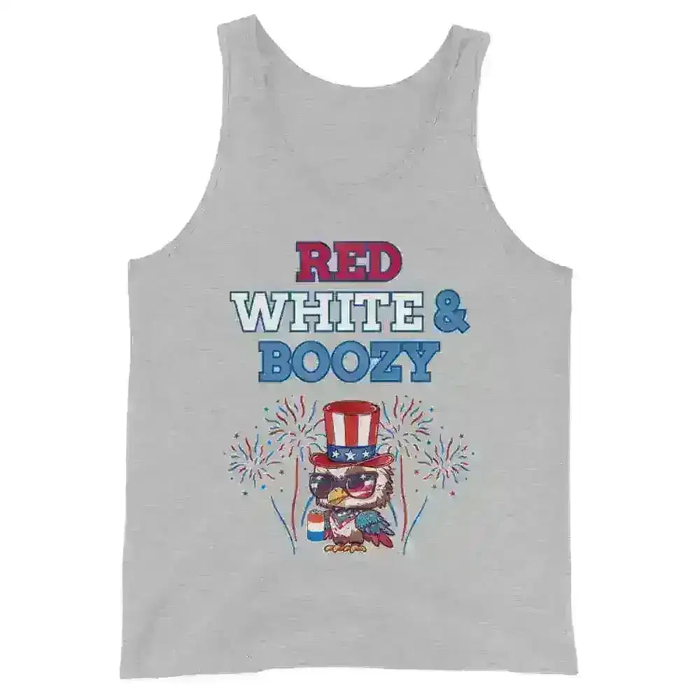 Red White & Boozy - Men's Tank - Cady Creations