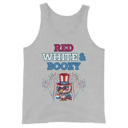 Red White & Boozy - Men's Tank - Cady Creations