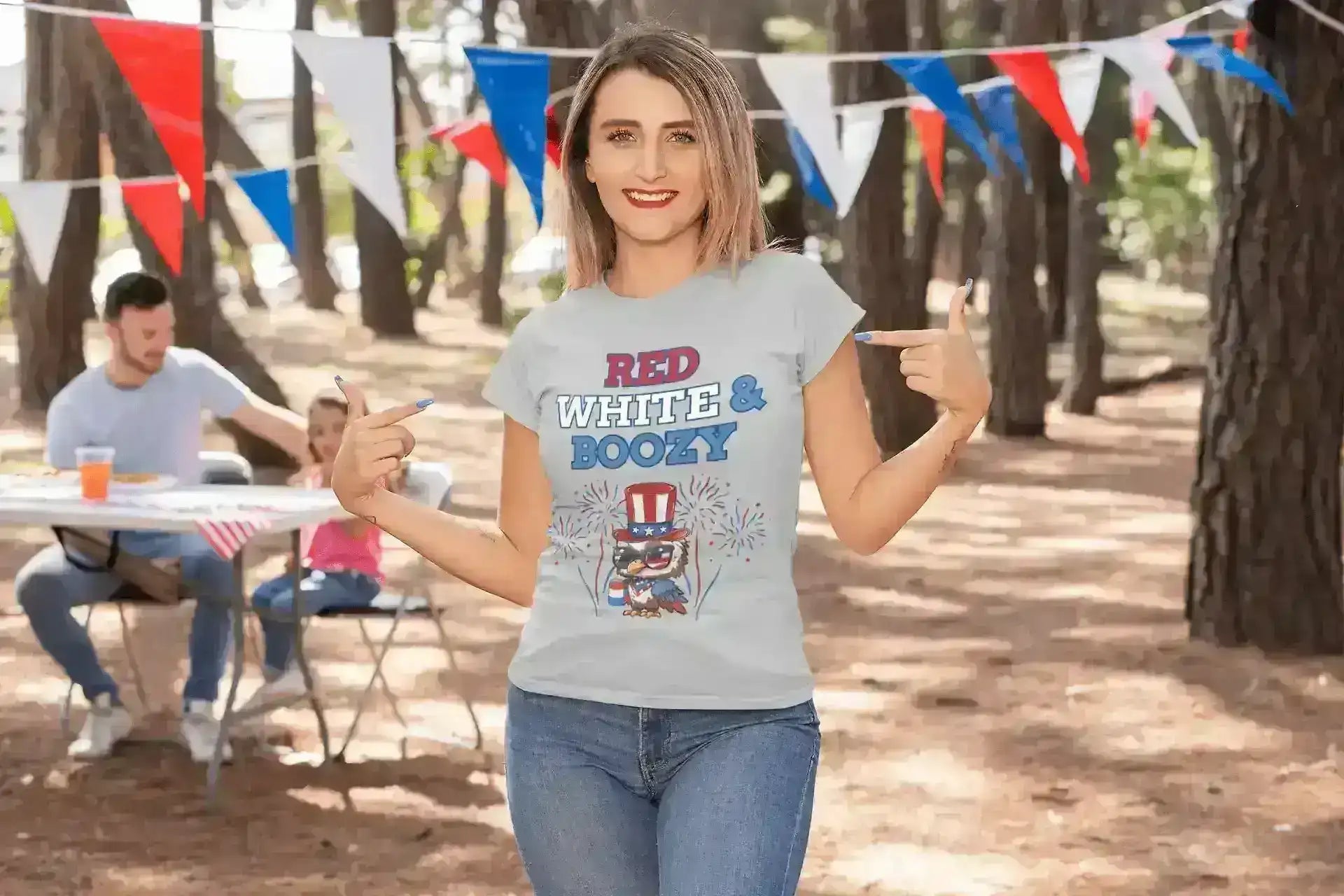 Red White & Boozy - Unisex Tee - Cady Creations