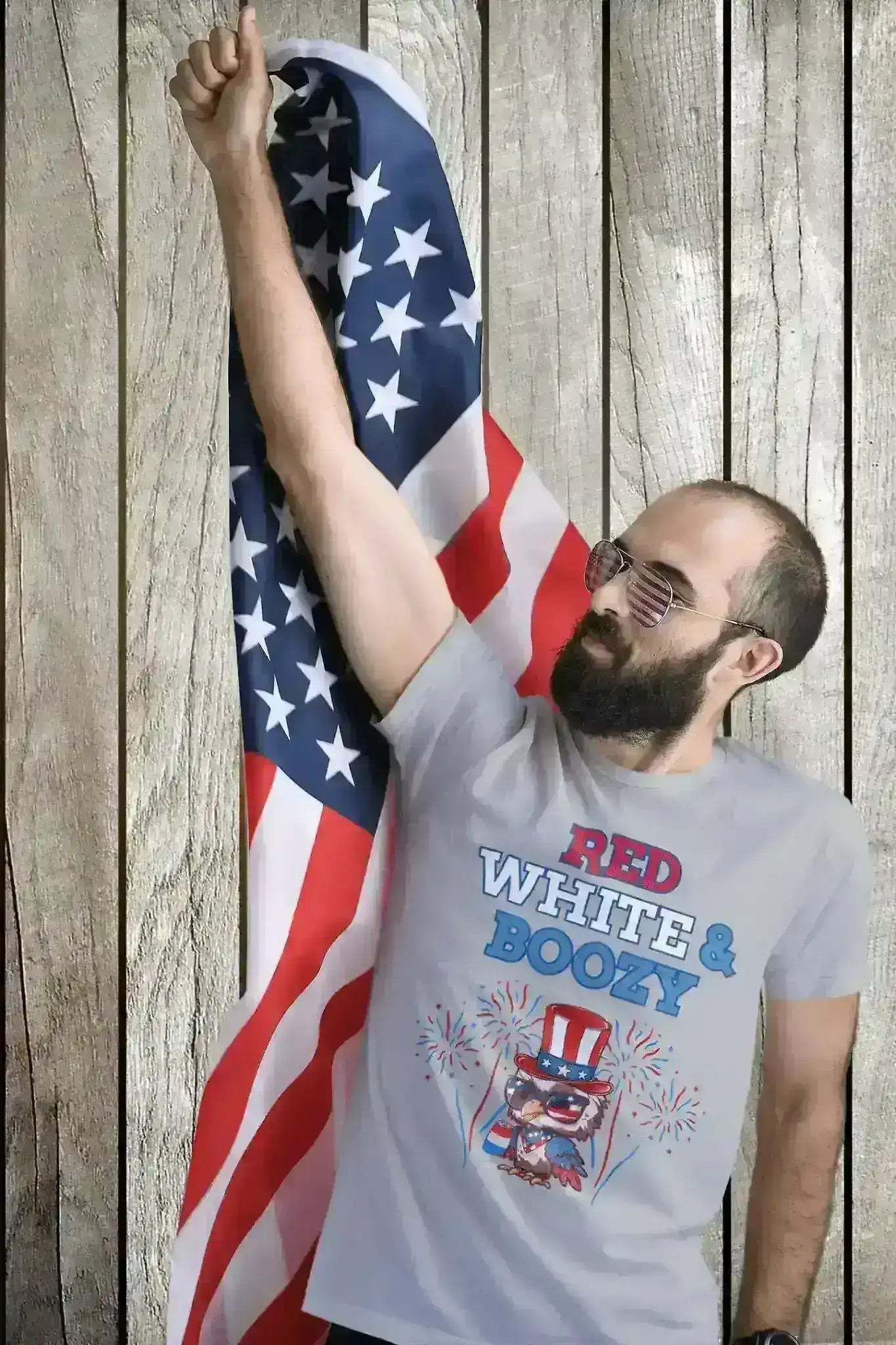 Red White & Boozy - Unisex Tee - Cady Creations
