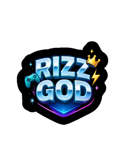  Rizz God - Premium Vinyl Sticker - Cady Creations