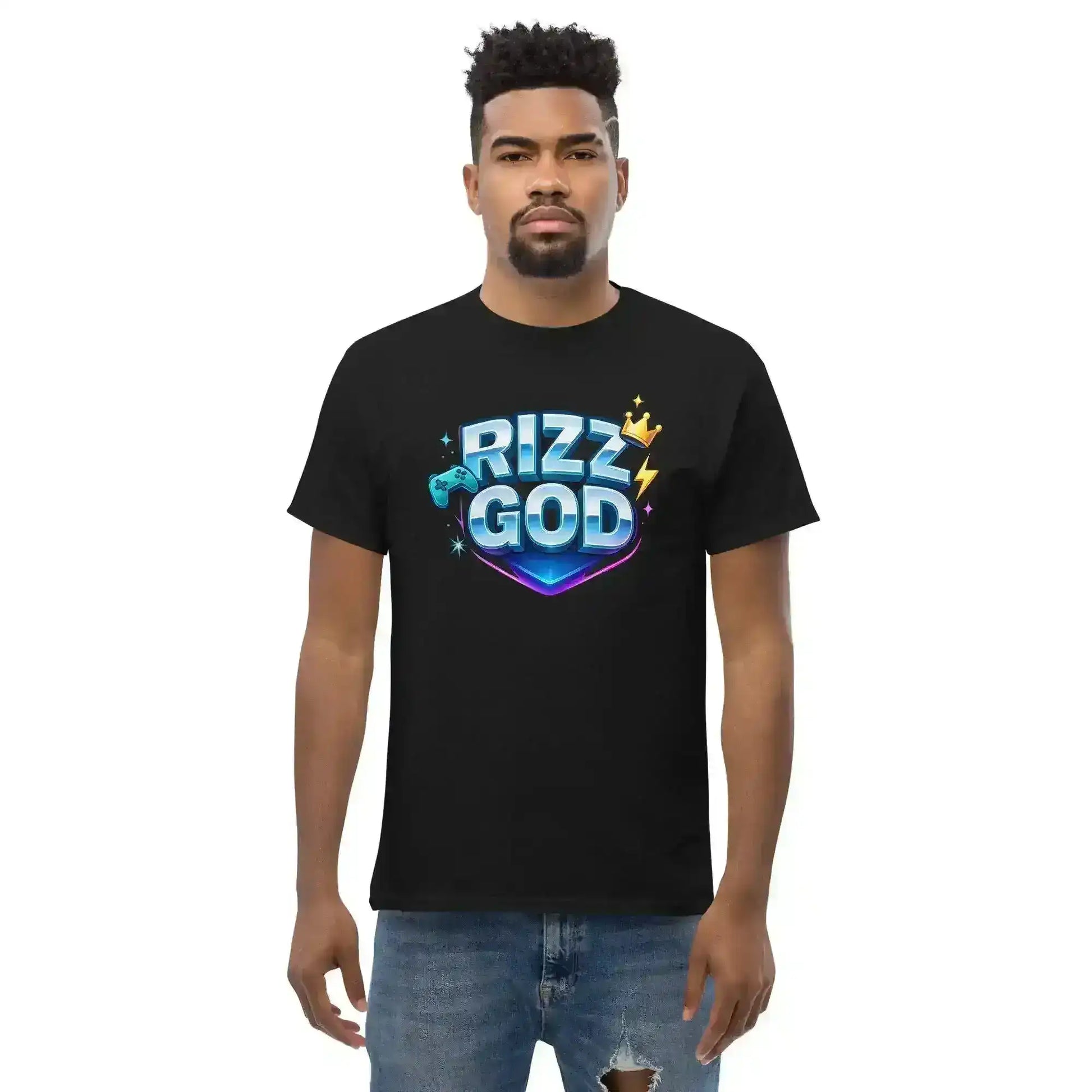 Rizz God Unisex Tee - Internet Core Gen Z Slang - Cady Creations