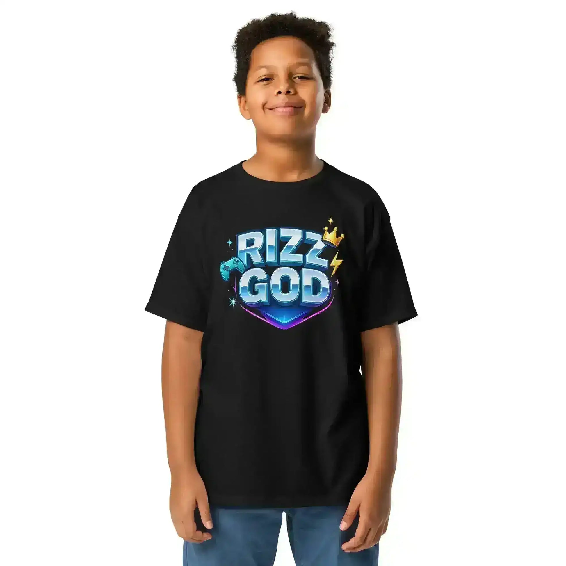 Rizz God Youth Tee - Internet Core Gen Z Slang - Cady Creations