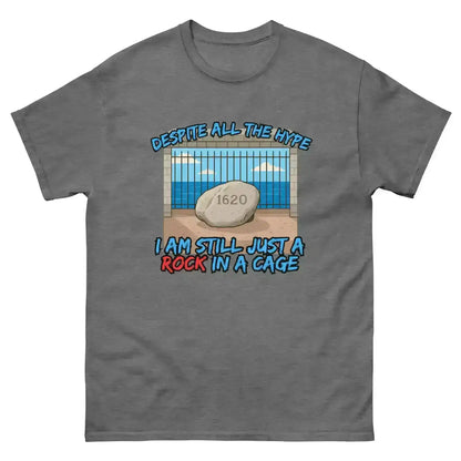 Rock In A Cage Plymouth Rock - Unisex Tee - Cady Creations