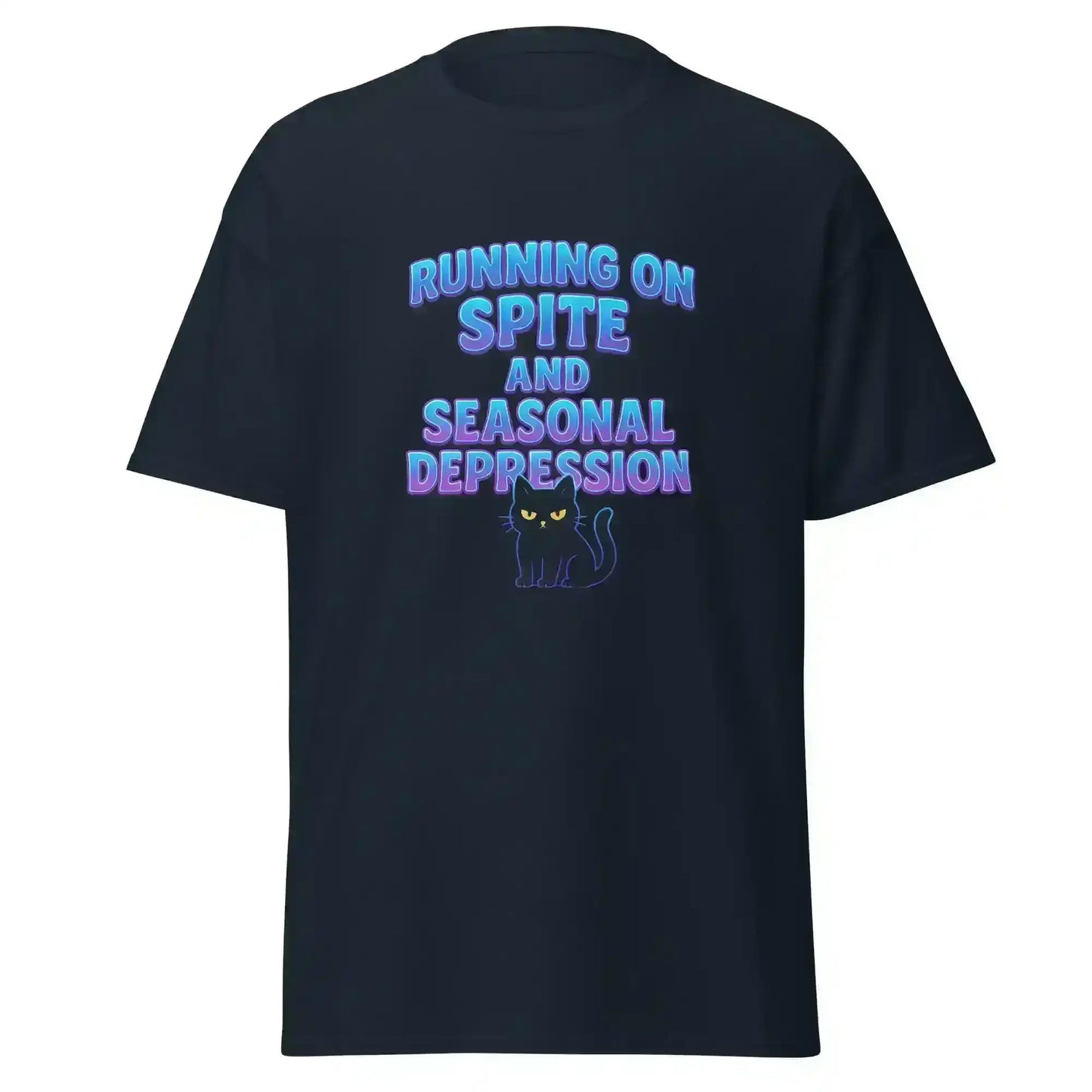 Running On Spite And Seasonal Depression Unisex Tee - Cady Creations