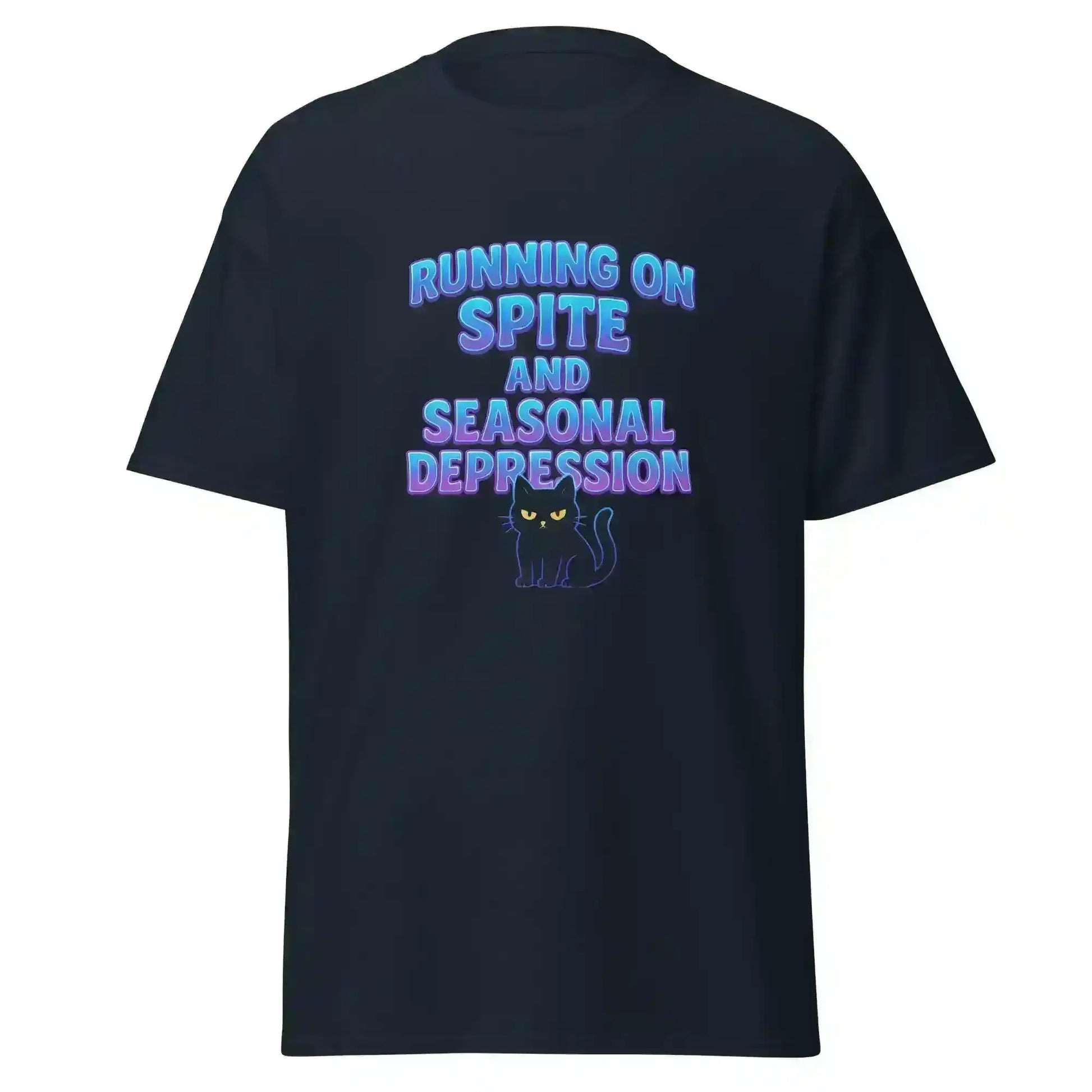 Running On Spite And Seasonal Depression Unisex Tee - Cady Creations