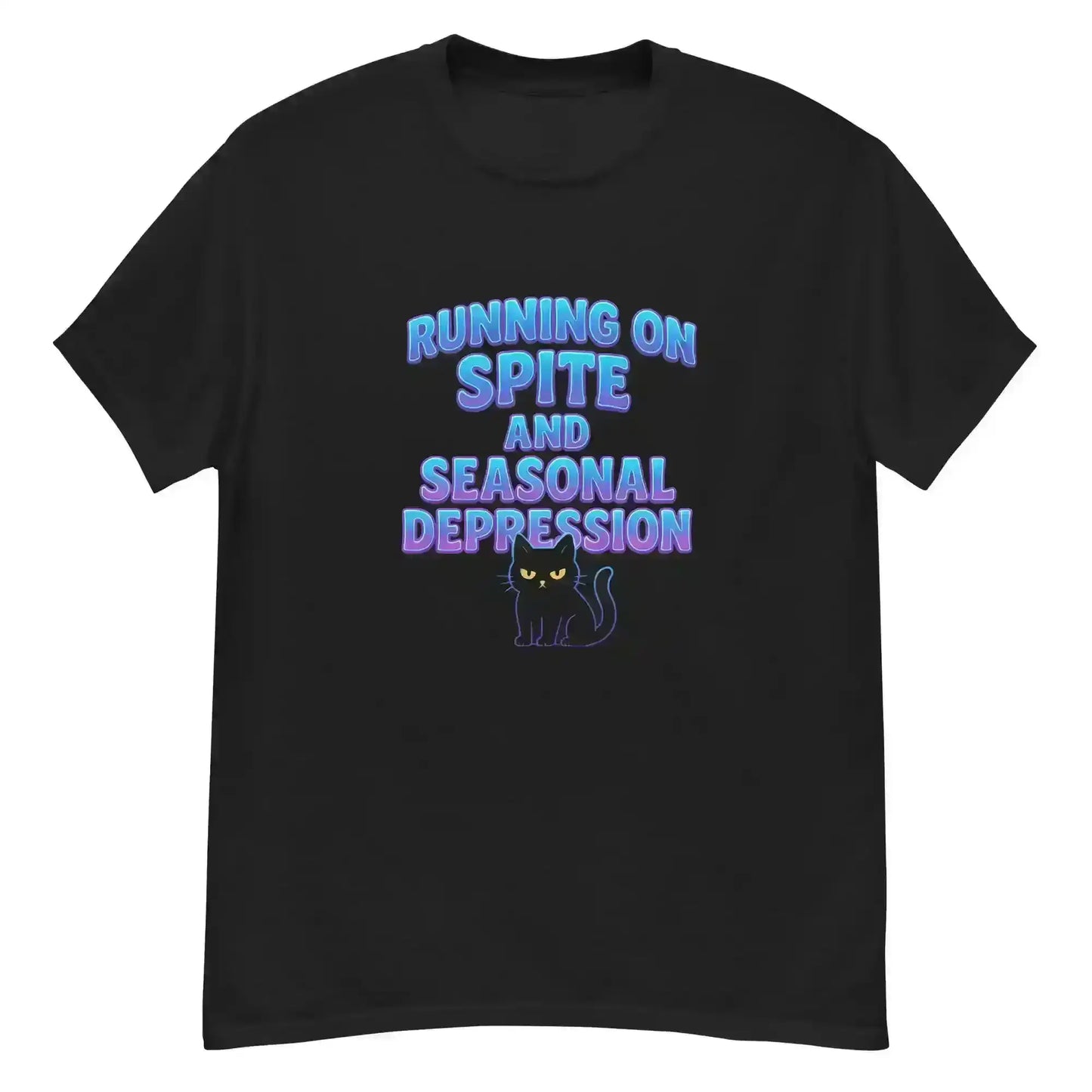 Running On Spite And Seasonal Depression Unisex Tee - Cady Creations