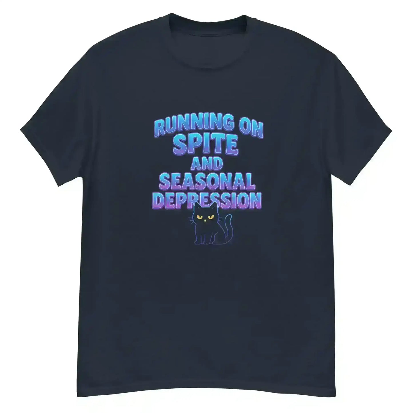 Running On Spite And Seasonal Depression Unisex Tee - Cady Creations