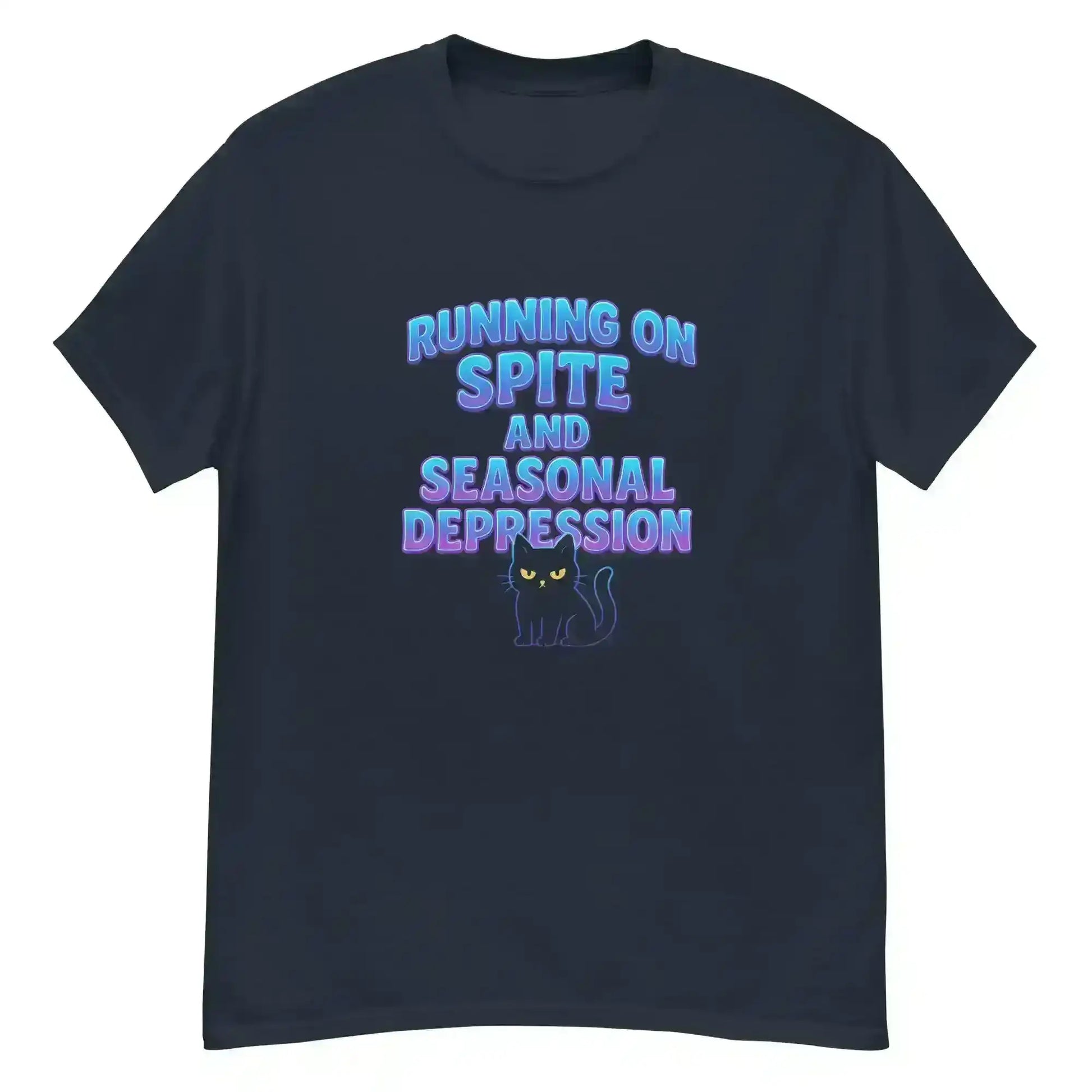 Running On Spite And Seasonal Depression Unisex Tee - Cady Creations