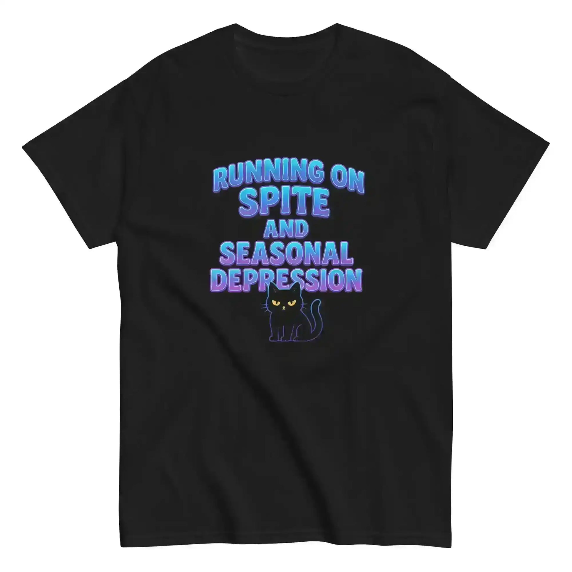 Running On Spite And Seasonal Depression Unisex Tee - Cady Creations