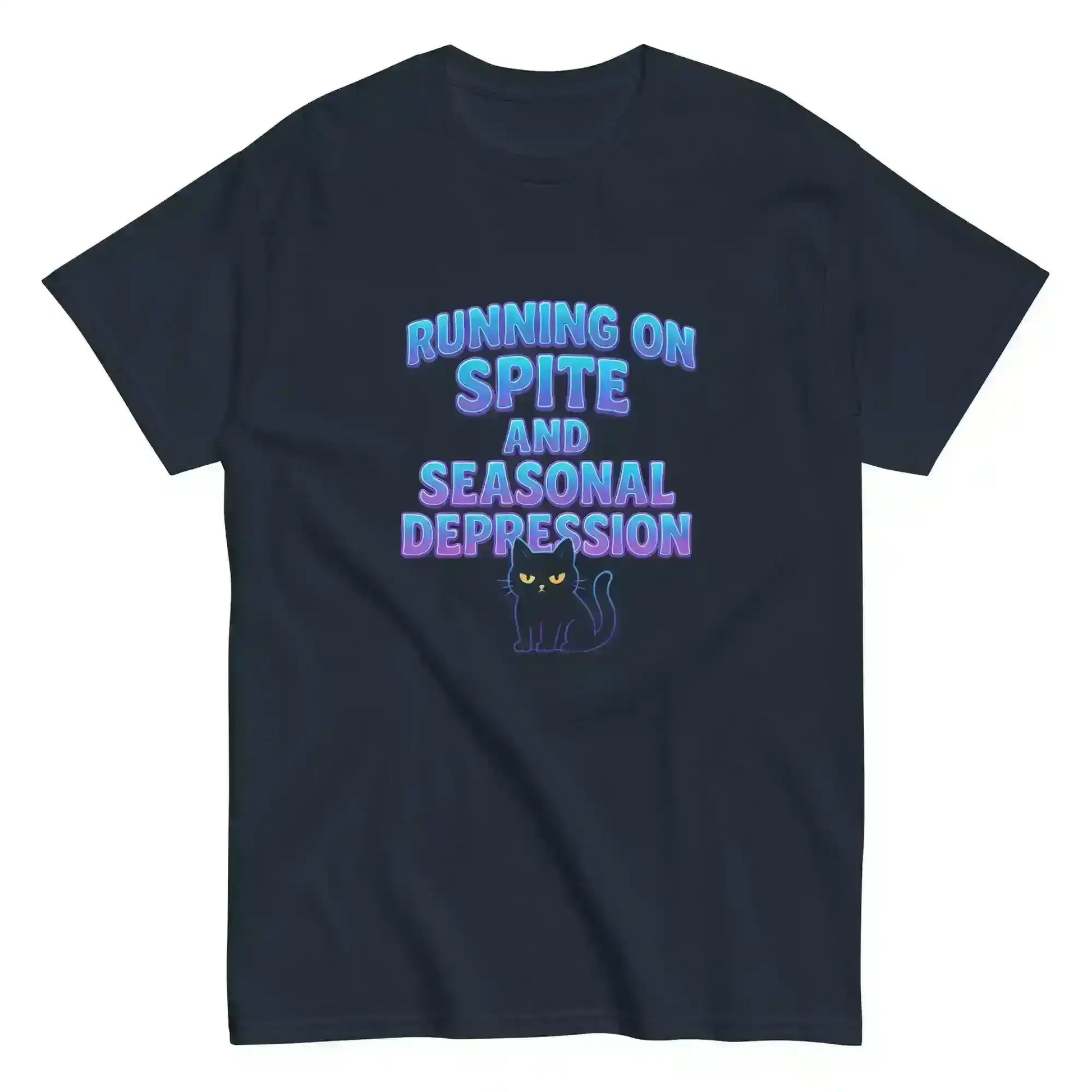 Running On Spite And Seasonal Depression Unisex Tee - Cady Creations