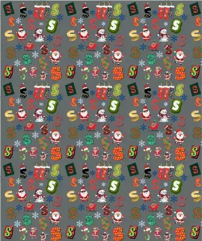 "S" Christmas Wrapping Paper – Alphabet Gift Swap Collection