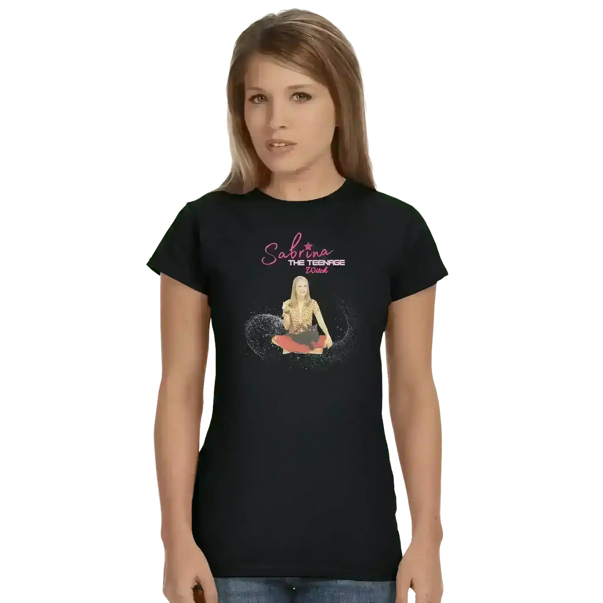 Sabrina: The Teenage Witch 90s - Fitted Tee - Cady Creations