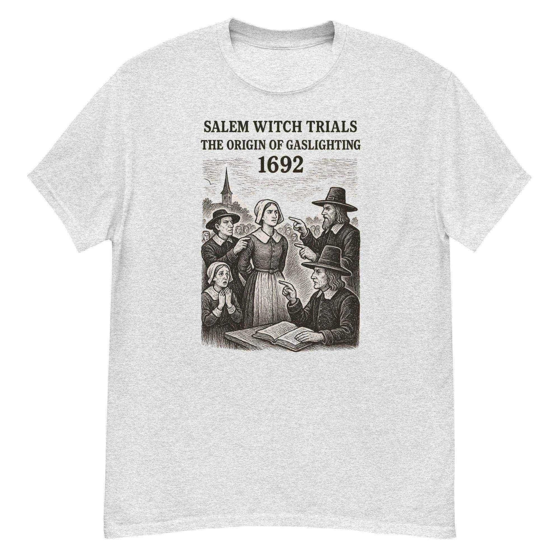 Salem Witch Trials Origin of Gaslighting 1692 Unisex Graphic Tee - Cady Creations