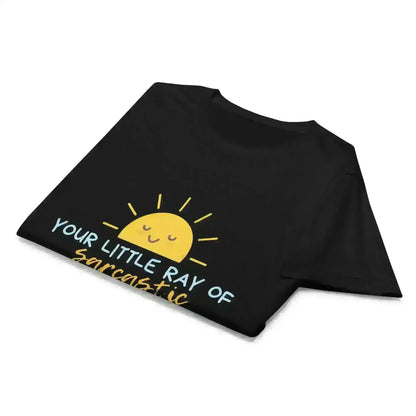 Sarcastic Ray of Sunshine - Fitted Tee - Cady Creations