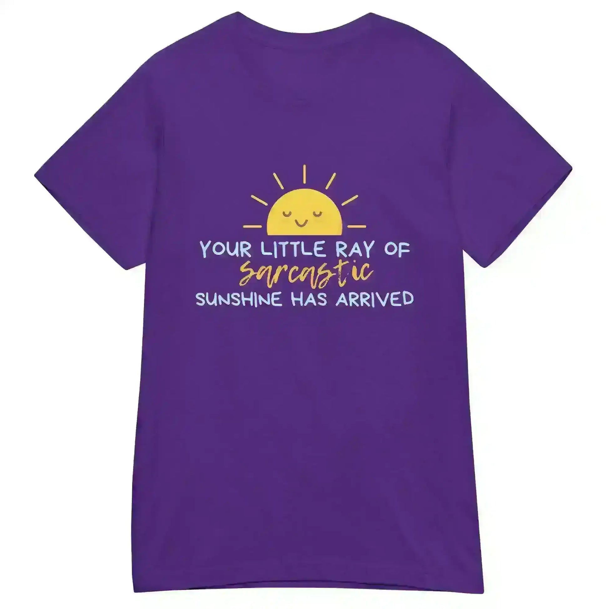 Sarcastic Ray of Sunshine - Fitted Tee - Cady Creations